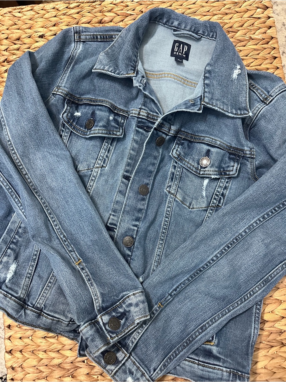 GAP Denim Light Blue Jean Jacket